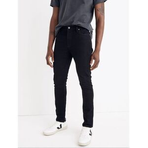 ✨Madewell J9492 Skinny Authentic Flex Sz 29x30 Jeans Pants Classic Black Wash✨